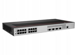 Tinklo jungiklis S5735R-L16T4X-QA-V2, 16x1GE RJ45, 4x10G SFP+, integruotas maitinimas, AC aušinimas