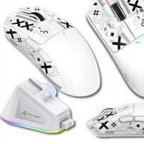Belaidė žaidimų pelė Attack Shark X11, lengva, Bluetooth, 2.4G, USB-C