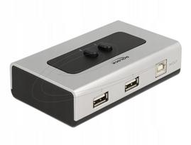USB jungiklis Delock 87760, 1x Type-B į 2x Type-A