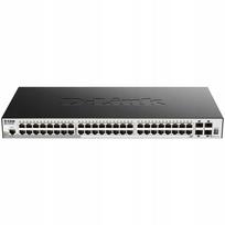 Tinklo jungiklis D-LINK, 52 jungtys, 10G SFP+, PoE