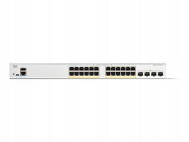 Tinklo jungiklis Cisco Catalyst 1300, 24 PoE GE prievadai