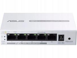 Komutatorių rinkinys ASUS ExpertWiFi EBP15, 5 jungtys, 4 PoE+ portai