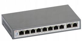 Tinklo jungiklis ULTIPOWER 00108afat, 8 PoE Gigabit Ethernet prievadai, 802.3af/at