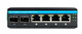 Pramoninis 6 jungčių PoE tinklo komutatorius, Gigabit, IEEE802.3at-30W