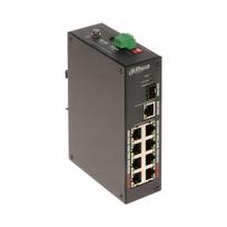 Komutatorius Dahua PFS3110-8ET-96-V2, 8 PoE prievadai, 2 SFP