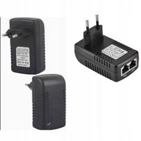 Maitinimo adapteris POE injektorius, 48V 0,5A, Ethernet