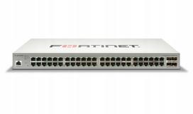 Tinklo jungiklis Fortinet FortiSwitch FS-248E-FPOE, 48 PoE prievadai