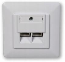 Tinklo lizdas WO-332 smart C5E, 2x RJ45, CAT5E, UTP