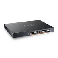 Tinklo komutatorius Zyxel 2.5Gb, 24 PoE++ prievadai, L3 valdymas, 4 papildomi prievadai