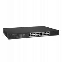 Komutatorius COMFAST, 24 PoE prievadai, 2 Gigabit, 1 SFP