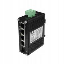 Komutatorius 4 portų BCS-ISP04G-1SFP, montuojamas ant DIN bėgio
