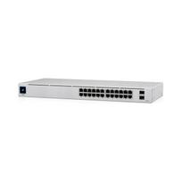 Komutatorių rinkinys Ubiquiti UniFi Standard 24, 26 prievadų, gigabitiniai, valdomi (USW-24-EU), 2 vnt.