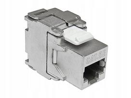 Tinklo lizdas RJ45/8P8C Cat.5E STP, Keystone, be įrankių, LSA kontaktai