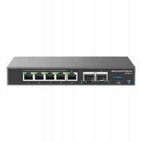 Komutatorius Grandstream Networks GCC6010, 10 portų, Gigabit Ethernet