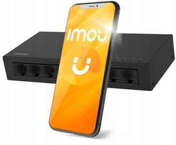 Tinklo jungiklis Imou SF108, 8 prievadų, 100Mb/s, metalinis korpusas