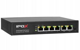 Komutatorius Px-S6-P4-U2-Tp65Hi, 4 PoE portai + 2 RJ45 jungtys