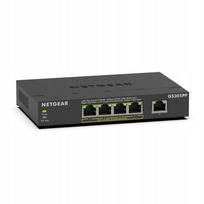 Tinklo jungiklis Netgear GS305PP-300EUS, 5 portų, Gigabit, PoE