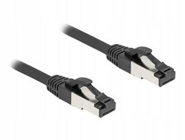 Tinklo kabelis DeLOCK 80575, Cat8.1, S/FTP, juodas, 10 m