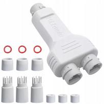 Lauko POE tinklo kartotuvas, 30W, 100Mbps, vandeniui atsparus, IEEE802.3af/at, 100 m, RJ45