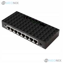 Tinklo komutatorius 8 jungčių LAN RJ45, Gigabit 1000Mb/s