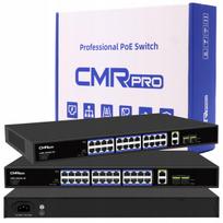 Tinklo jungiklis 24x PoE, 2x uplink, 2x SFP, Watchdog, AI, 380W