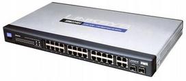 Komutatorius LINKSYS SPS224G4, 24x10/100