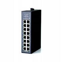Pramoninis jungiklis WIWAV WDH-16GT-DC, 16x gigabitų, DIN montavimas