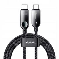 Duomenų kabelis Mcdodo CA-4780 USB-C–USB-C, 60W, 1,2 m, juodas