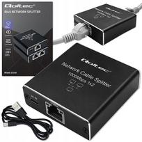 Tinklo skirstytuvas SWITCH 1x2, RJ45, 1000Mbps, USB-C, aliuminis