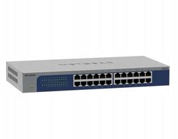 Tinklo komutatorius Netgear GS524V3, 24 prievadų, pilkas, GS524-300EUS