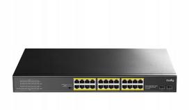 Tinklo jungiklis Cudy GS1028PS2, 24 PoE+ 300W, 2 SFP