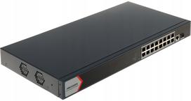 Tinklo komutatorius Hikvision DS-3E1518P-EI(V2) 16 PoE prievadų, SFP