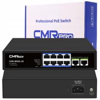 Tinklo komutatorius CMR AI, 8x PoE, 2x uplink RJ45, Watchdog, VLAN, Extend, 115W