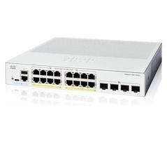 Tinklo komutatorius Cisco Catalyst C1300-16P-4X, 16x GbE, 4x SFP+, 16x PoE+, 120W