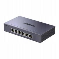 Tinklo jungiklis Ugreen CM741, 4x PoE, 2x gigabit uplink, metalinis