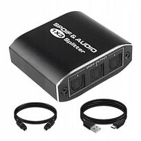 Optinis SPDIF garso skirstytuvas 1x3 Toslink
