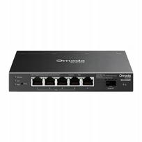 Tinklo jungiklis TP-Link SG2206MP Omada, 4x1Gb PoE+, 1x1Gb, 1xSFP