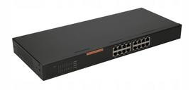 Tinklo jungiklis EXTRALINK Hexon, 16 LAN, 100/10Mb/s, metalinis korpusas