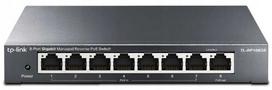 Komutatorius TP-LINK TL-RP108GE, 8 prievadų, gigabitinis, Reverse PoE