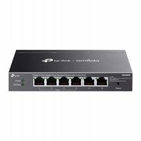 Komutatorius TP-Link ES206GP Omada, 6 x 1Gbit, 4 x PoE+
