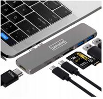 Adapteris 7-in-1 USB-C su HDMI 4K, Thunderbolt, MacBook Pro/Air