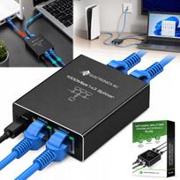 Tinklo adapteris, RJ45 LAN šakotuvas, 3 jungtys, 1Gb/s
