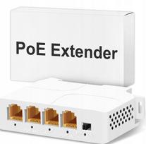 Gigabit Ethernet PoE komutatorius 4x RJ45, IEEE, VLAN, 1000Mb/s, tinklo kameroms