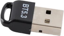 Bluetooth adapteris 5.3 USB, imtuvas kompiuteriui, suderinamas su Windows ir MacOS