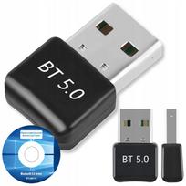Bluetooth adapteris 5.0 + EDR, USB 2.0, 10 m, Plug & Play