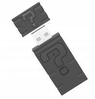 Belaidis adapteris 8BitDo Adapter 2, juodas, tinka Xbox ir Sony pulteliams, Switch, PC