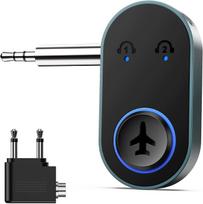 Bluetooth adapteris 5.3, siųstuvas-imtuvas, 2-in-1, lėktuvui ir televizoriui, 16 val.