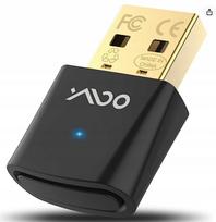 Bluetooth adapteris su mikrofonu, USB garso siųstuvas ir imtuvas, aptX, tinka PC ir PS5