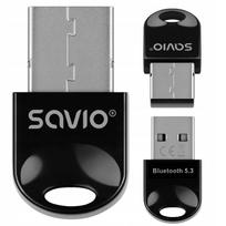 Bluetooth adapteris Savio BT-060, USB, Bluetooth 5.3 EDR, 3Mbps