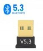 Belaidis „Bluetooth“ adapteris USB Type-A, BT 5.3, LED, iki 2Gb/s, 20 m